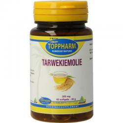 Toppharm tarwekiemolie 500mg