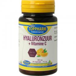 Toppharm hyaluronzuur vitamine c 100mg