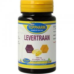 Toppharm levertraan 1000mg