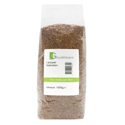 De Goudsbloem Lijnzaad gebroken 1000 gram