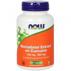 NOW mariadistel extract curcuma