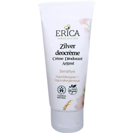 Erica Zilver Deodorant Crème Sensitive 50 ml
