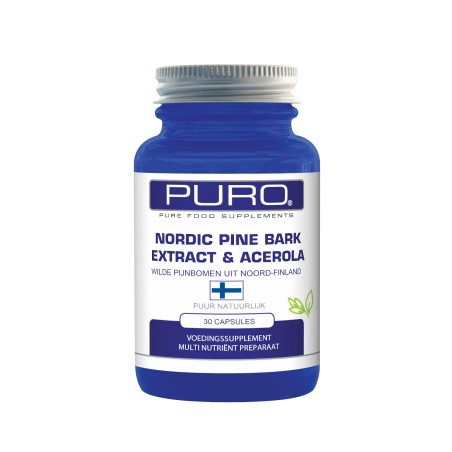 Puro Nordic Pine Bark Extract & Acerola 30 capsules