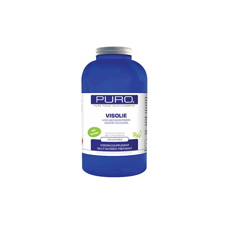 PURO Visolie Omega-3 365 softgel capsules