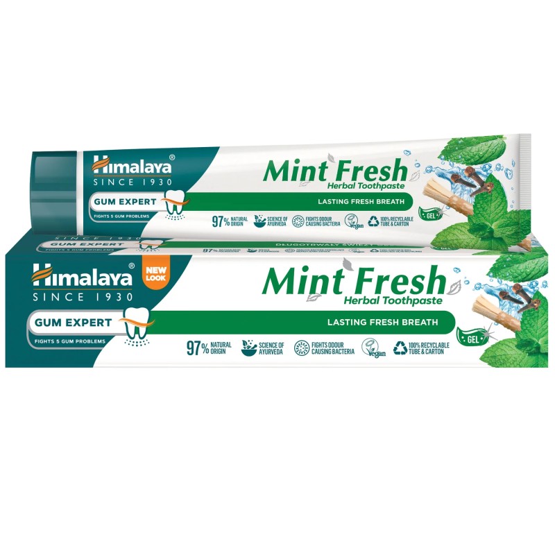 Himalaya Herbal Mint Fresh Kruiden Tandpasta 75ml