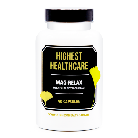 Highest Healthcare Mag-Relax met  Magnesiumglycerofosfaat 90 capsules