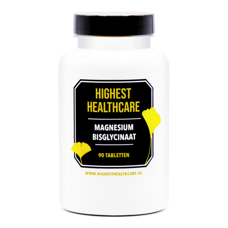 Highest Healthcare Magnesium Bisglycinaat met Taurine 90 tabletten