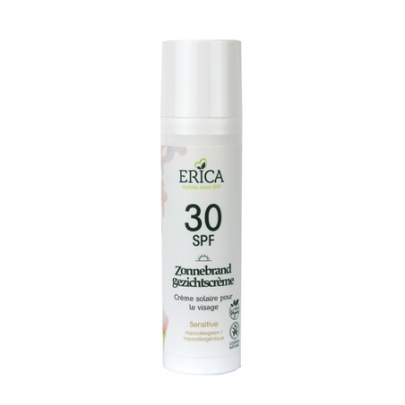 Erica Zonnebrand Gezichtscrème Sensitive SPF 30