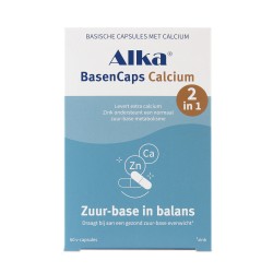 Alka Tabs Calcium 2 in 1 Zuur-base in balans 60 capsules