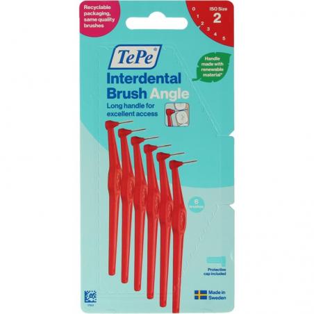 Tepe Tepe angle rood 0.5mm size 2