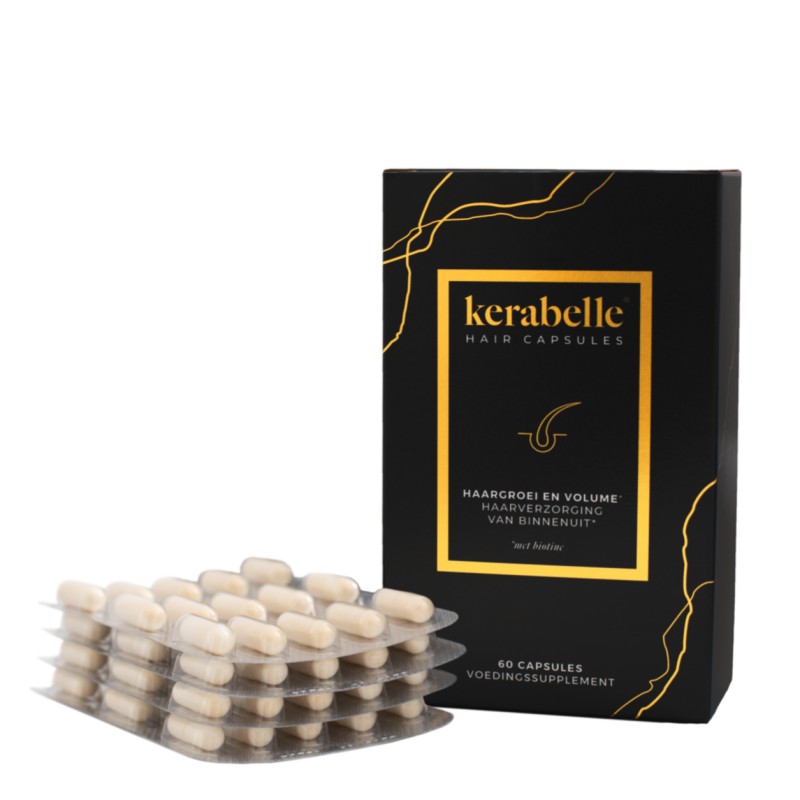 Kerabelle Keratine Hair Capsules 60 v-capsules