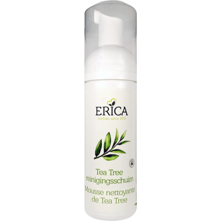Erica Reinigingsschuim Tea Tree 150 ml