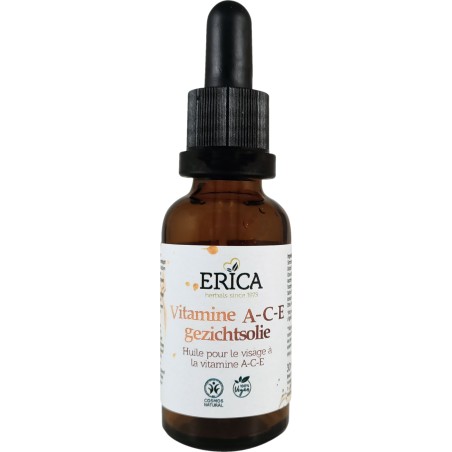 Erica Vitamine A-C-E (ACE) Gezichtsolie 30 ml