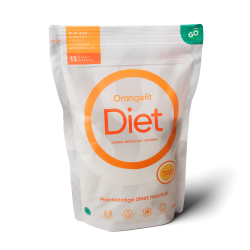 Orangefit Diet Banaan Shake Plantaardige dieet maaltijd 850g 13 shakes
