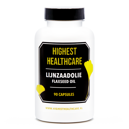 Highest Healthcare Lijnzaadolie 90 capsules