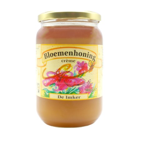 De Imker Bloemenhoning creme