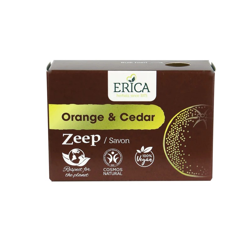 Erica Orange & Cedar Zeep 100 gram
