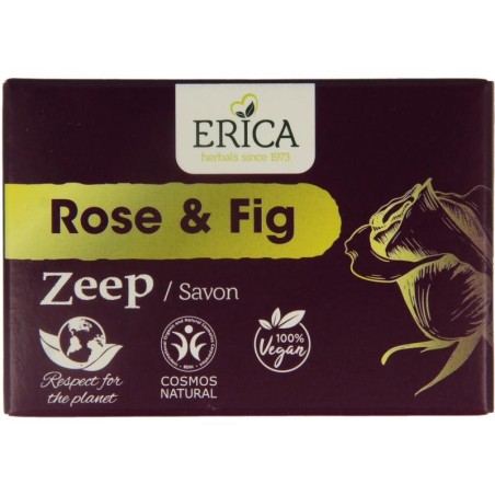 Erica Zeepblok Rose & Fig 100 gram