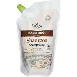 Erica Cosmos Shampoo Glanzend Haar Navulling zak 500 ml