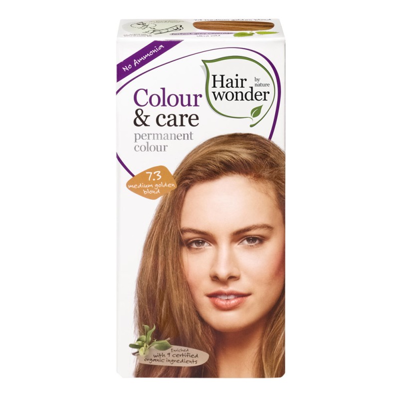 Hairwonder Colour & Care 7.3 medium gold blond
