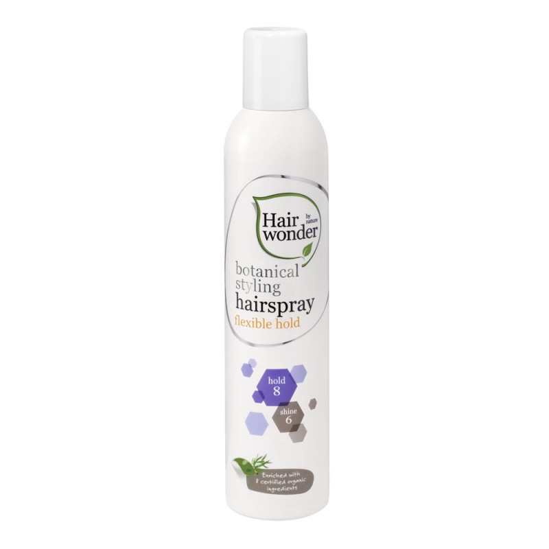 Hairwonder Botanical Styling Hairspray Flexible Hold