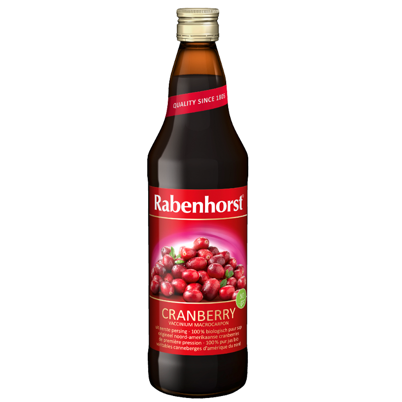 Rabenhorst Cranberrysap puur 100% Biologisch