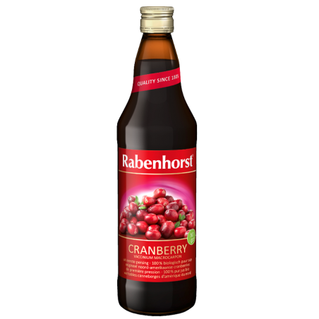 Rabenhorst Cranberrysap puur 100% Biologisch