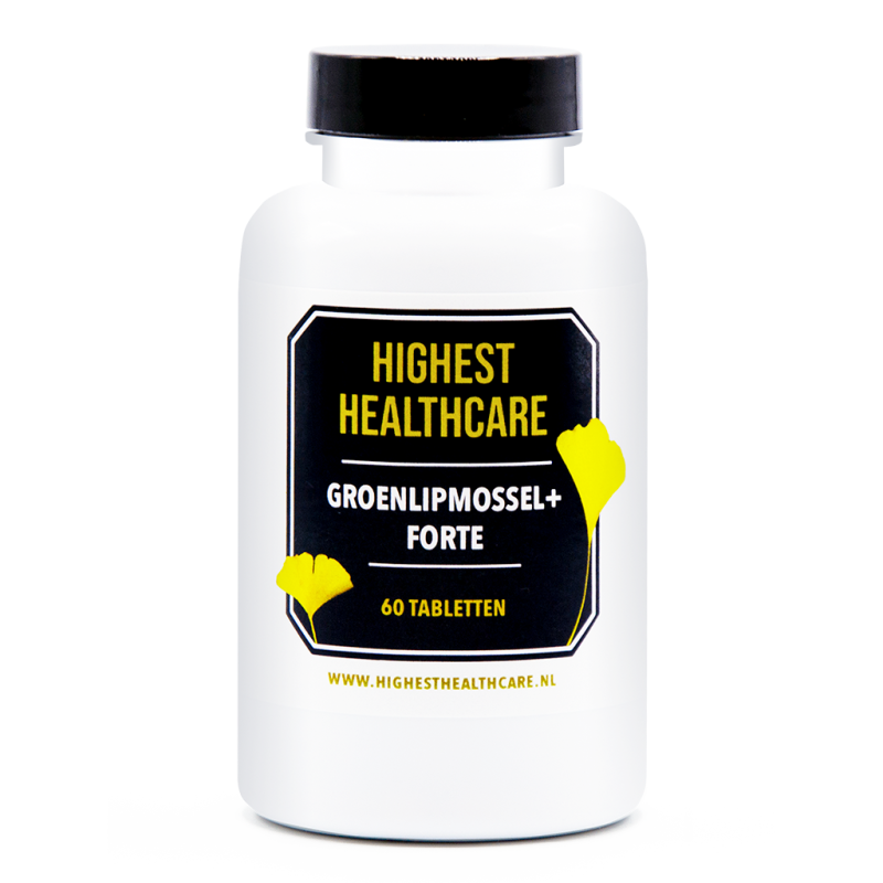 Highest Healthcare Groenlipmossel+ forte Highest Healthcare Groenlipmossel+ forte