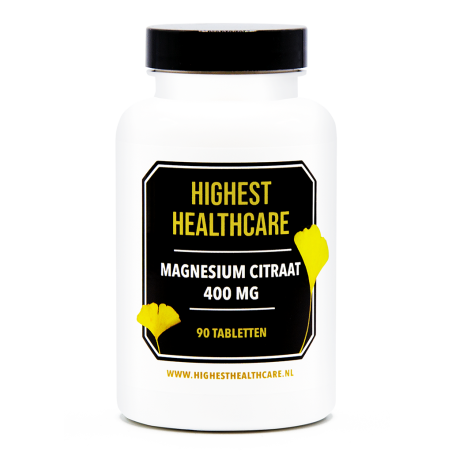 Highest Healthcare Magnesium Citraat 400 mg 90 tabletten