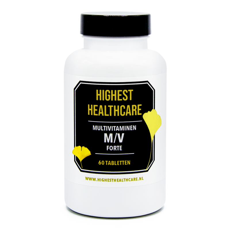 Highest Healthcare Multivitamine forte 60 tabletten Highest Healthcare Multivitamine forte 60 tabletten