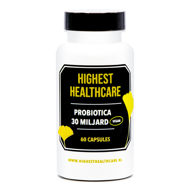 Highest Healthcare Probiotica 30 miljard 60 capsules Highest Healthcare Probiotica 30 miljard 60 capsules