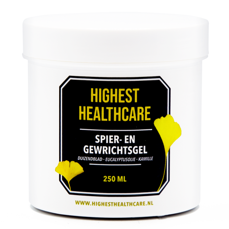 Highest Healthcare Spier- en Gewrichtsgel 250 ml Highest Healthcare Spier- en Gewrichtsgel 250 ml