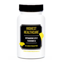 Highest Healthcare Vitamine B12 1000 mcg 90 smelttabletten