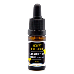 Highest Healthcare CBD Olie 10% met neutrale smaak 10 ml