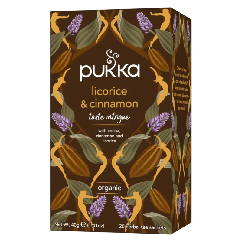 Pukka Org. Teas Licorice & cinnamon thee