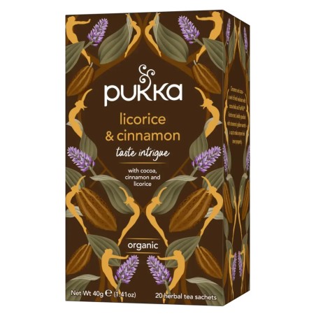 Pukka Org. Teas Licorice & cinnamon thee