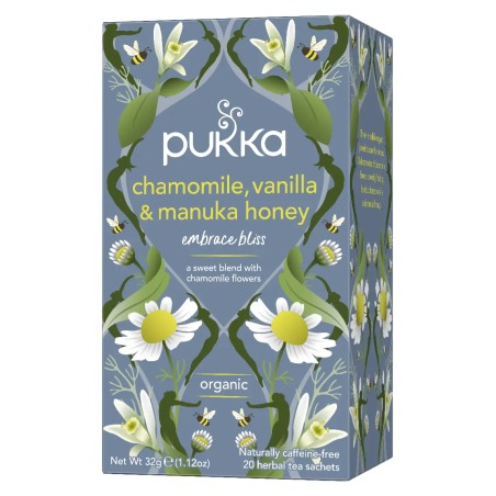 Pukka Org. Teas Chamomile vanille/manuka honing
