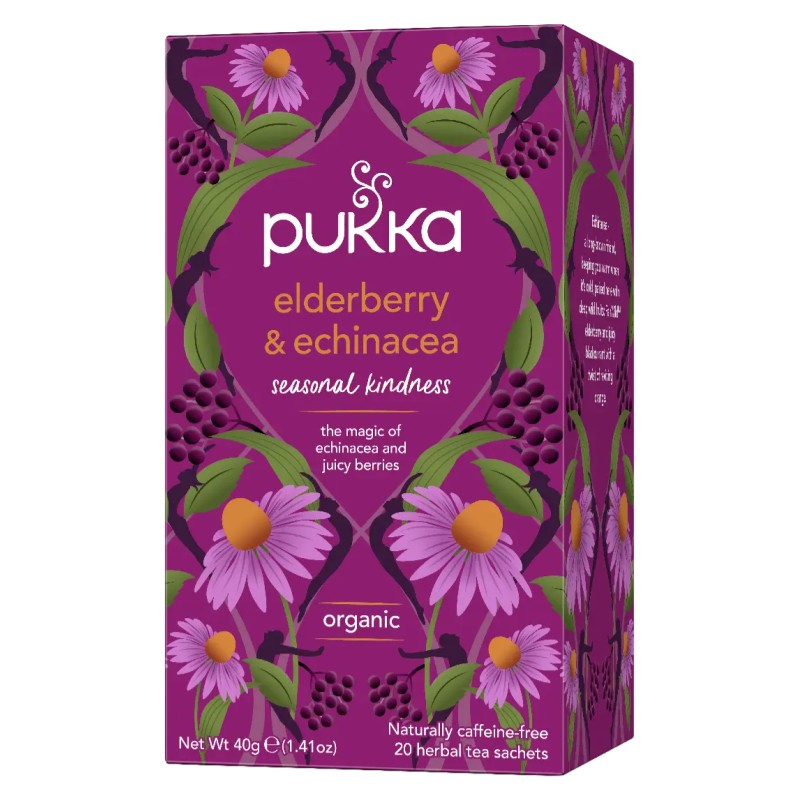 Pukka Org. Teas Elderberry & echinacea