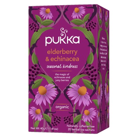 Pukka Org. Teas Elderberry & echinacea