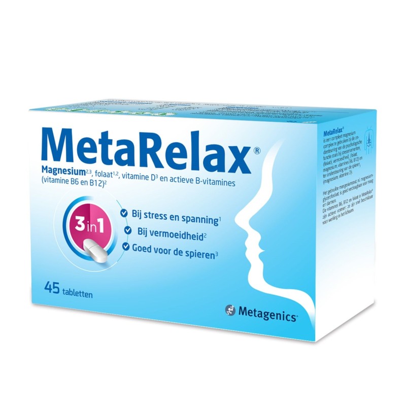 Metagenics MetaRelax 45 tabletten