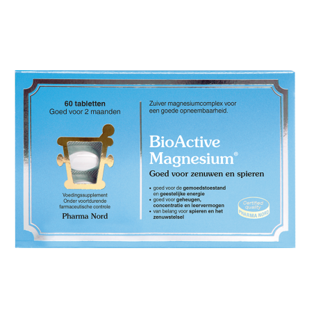 Pharma Nord Bio Active magnesium 60 tabletten