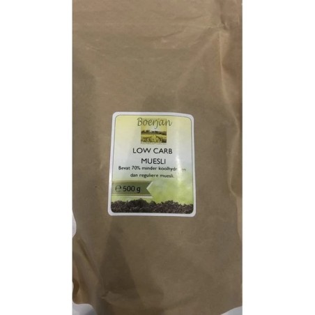 Boerjan Muesli Low Carb 500 gram