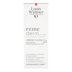 Louis Widmer Remederm Dry Skin Creme Fluide ongeparfumeerd 200 ml