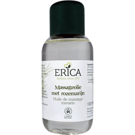 Erica Massage Olie met Rozemarijn 100 ml