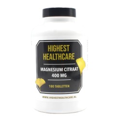 Highest Healthcare Magnesium Citraat 400 mg 270 tabletten