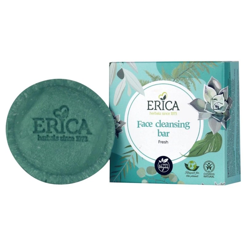 Erica Face Cleansing Bar Fresh 50 gram
