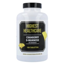 Highest Healthcare Cranberry D-mannose 180 tabletten