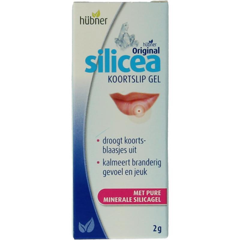 Hubner silicea koortslip gel