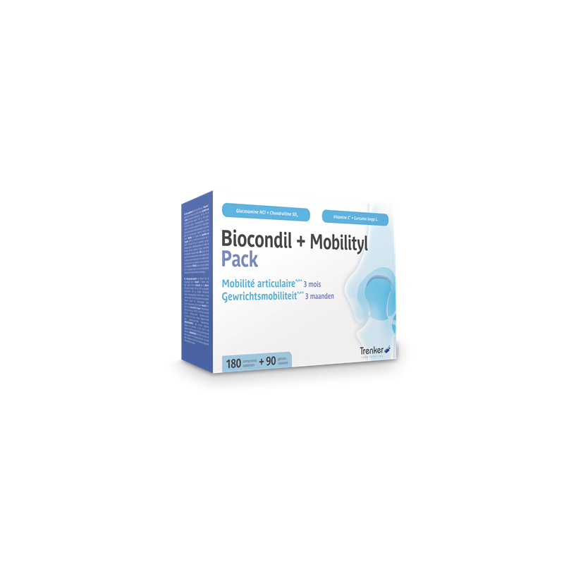 Trenker Biocondil + Mobilityl Pack 180tb + 90cp