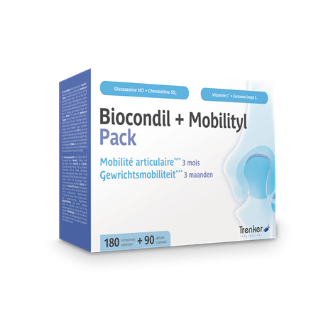 Trenker Biocondil + Mobilityl Pack 180tb + 90cp